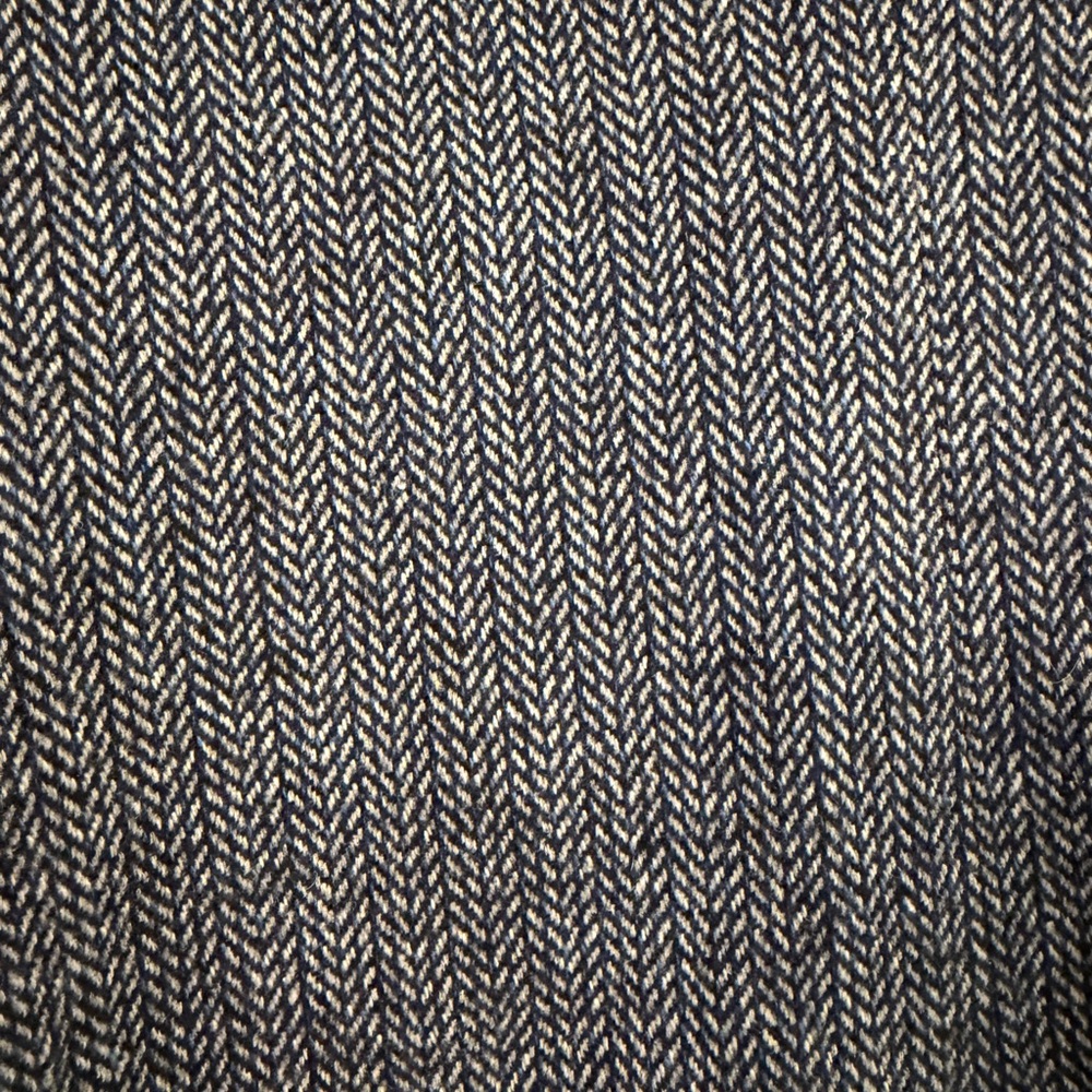 Chic‎ Double-Breasted Gray/Navy Pea Coat - Picture 5 of 5